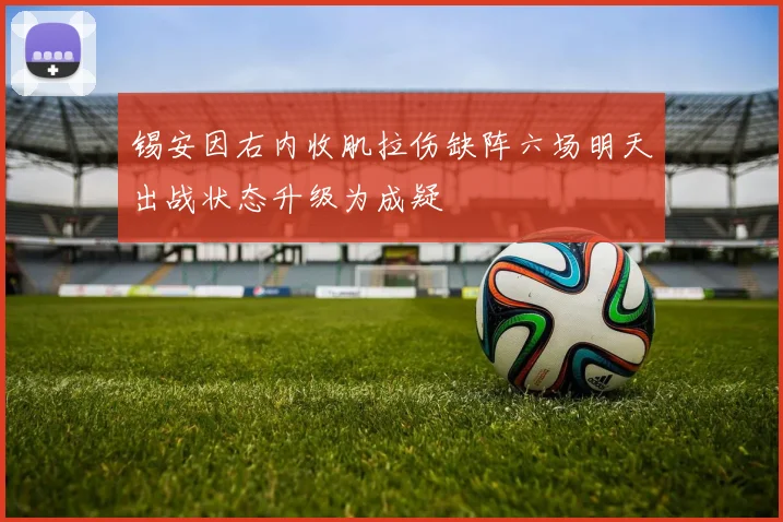 锡安因右内收肌拉伤缺阵六场明天出战状态升级为成疑